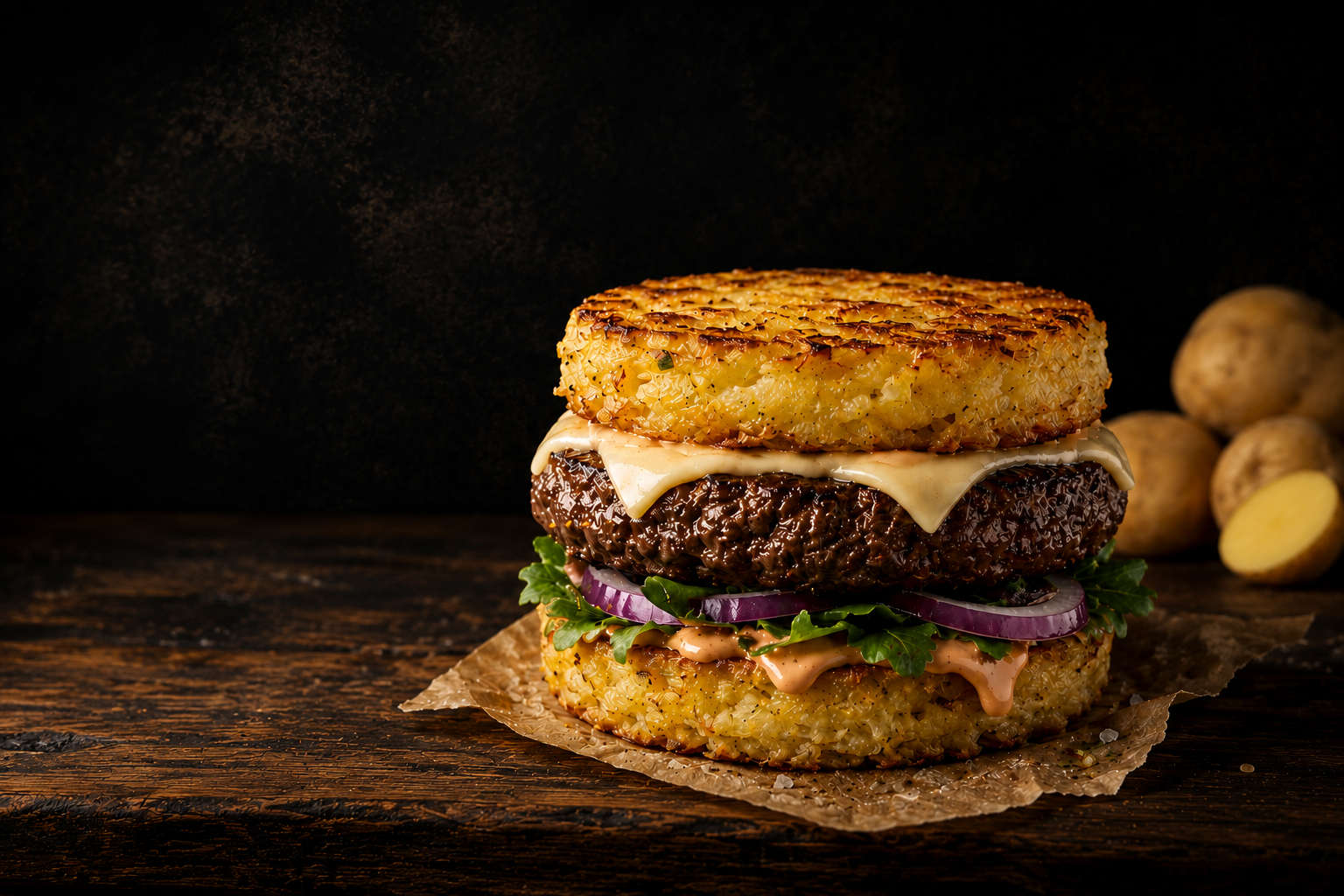 Potato Burger Trésors de Snacks